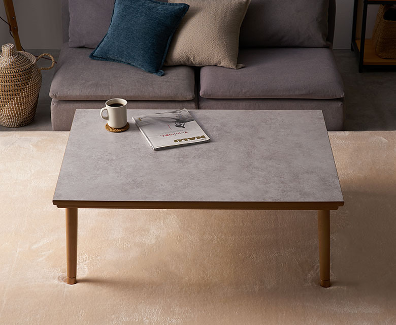 こたつテーブル こたつ テーブル 約 W 105cm D 75cm H 36cm 40cm