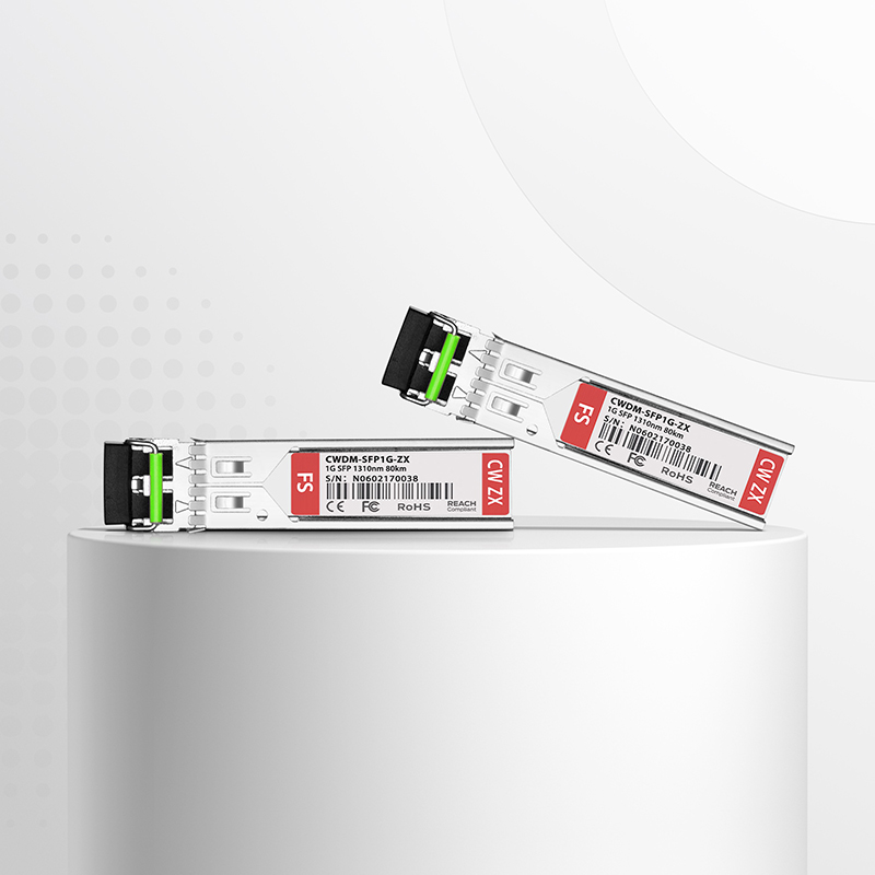 FS 1000BASE-CWDM（1610nm 20km DOM） | CWDM SFPモジュール - FS