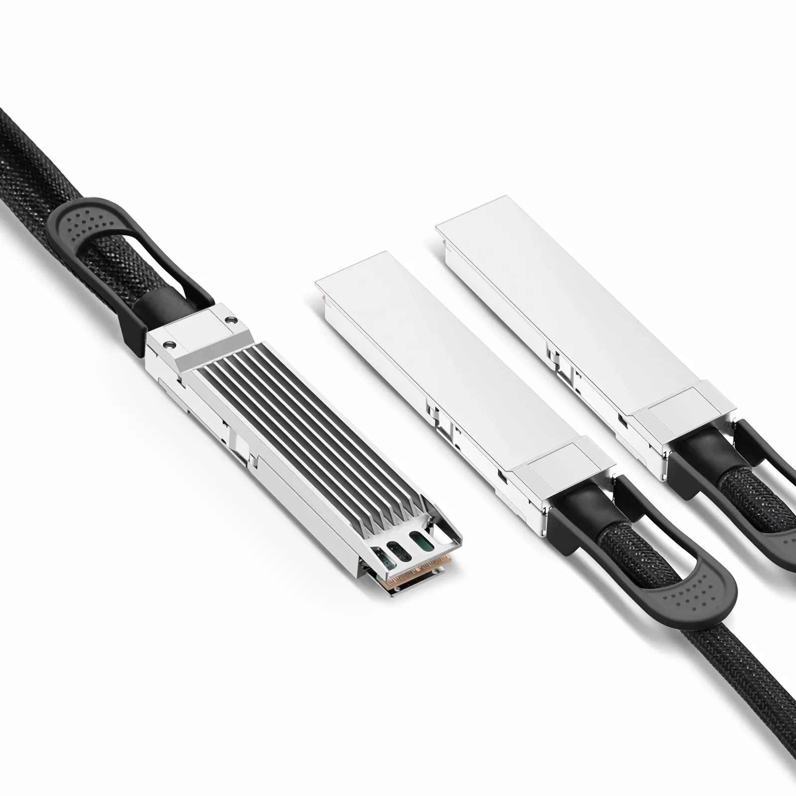 2m(7ft) NVIDIA/Mellanox MCP7Y00-N002互換 800G OSFPフィン付きトップ