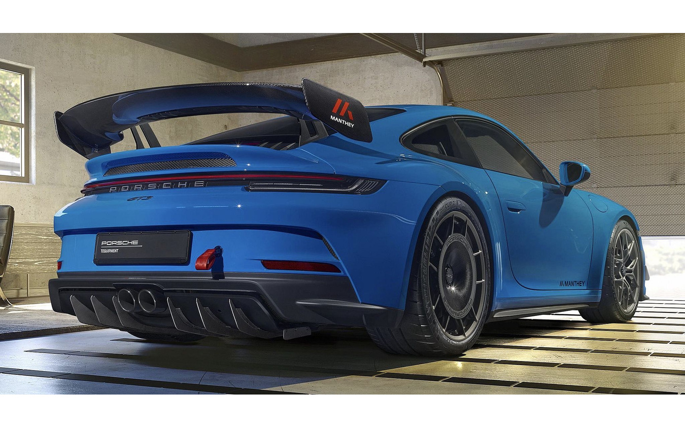 ポルシェ 911 GT3 最強の純正オプション「マンタイ」、ニュルで4秒短縮