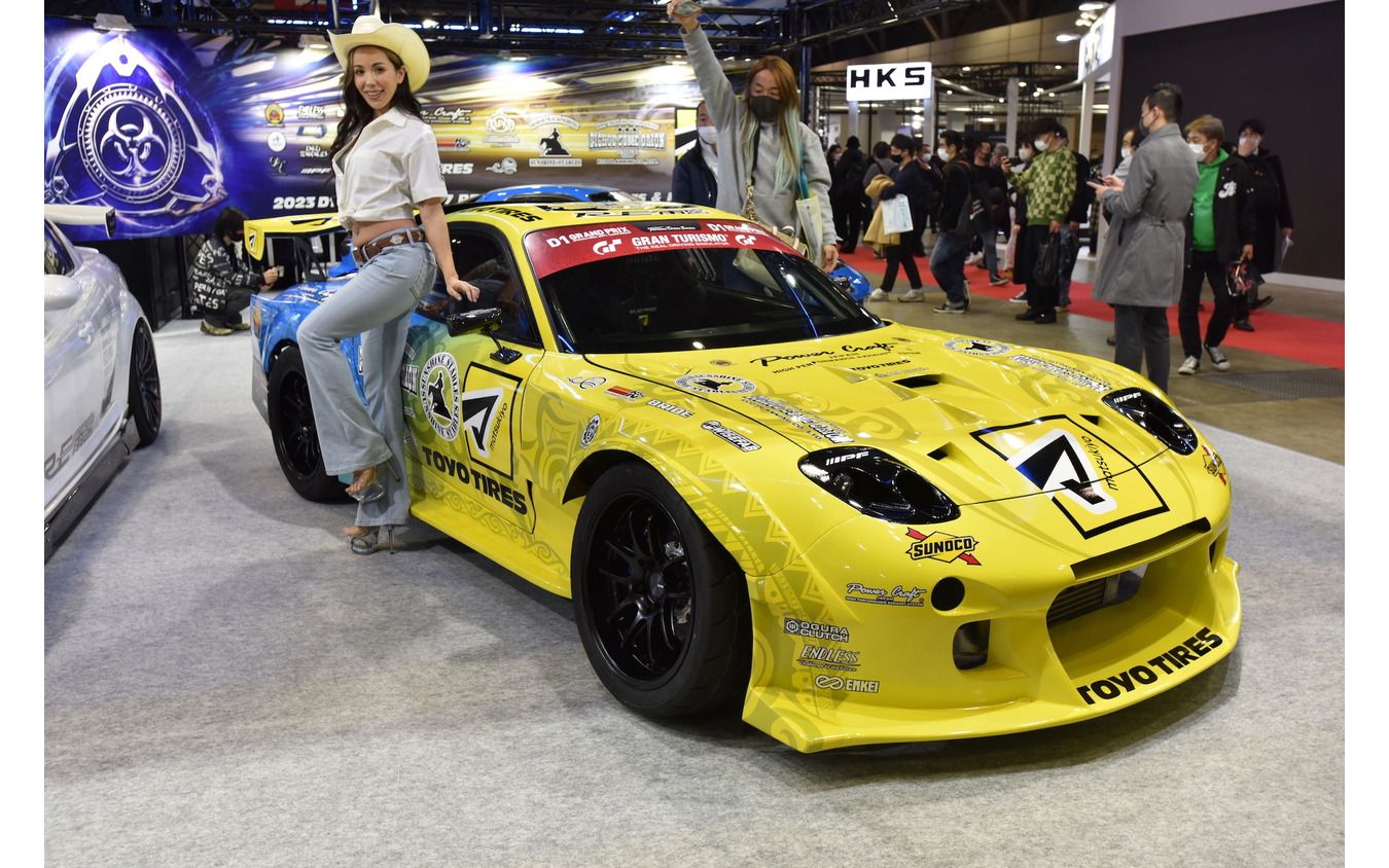 ロータリーの老舗RE雨宮、RX-7 ドリフトマシンを発表…東京オートサロン