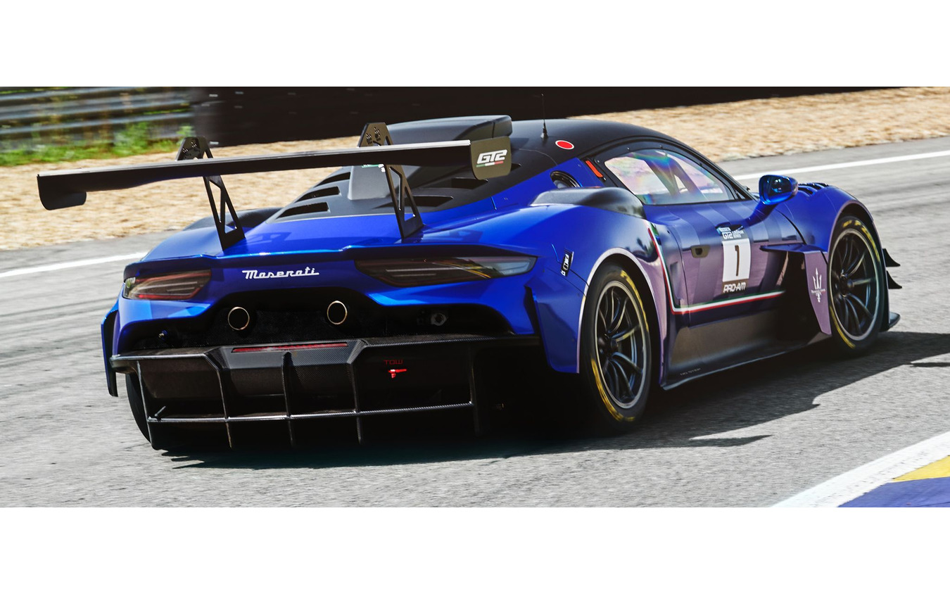 マセラティ『MC20』、レーシングカー「GT2」は621馬力…2024年の欧州GT