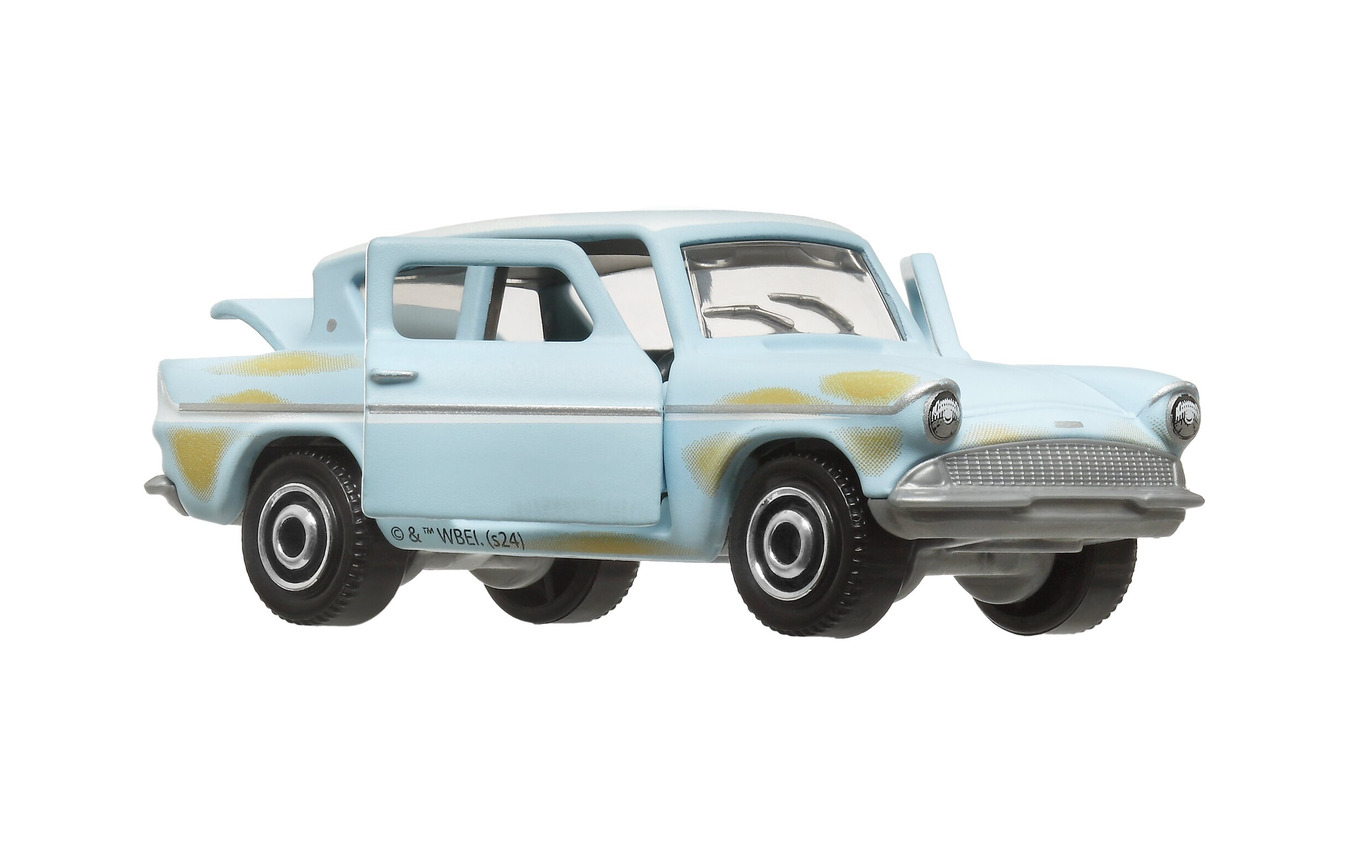 あの“ハリーの空飛ぶクルマが”マッチボックスに！ ギミック満載の