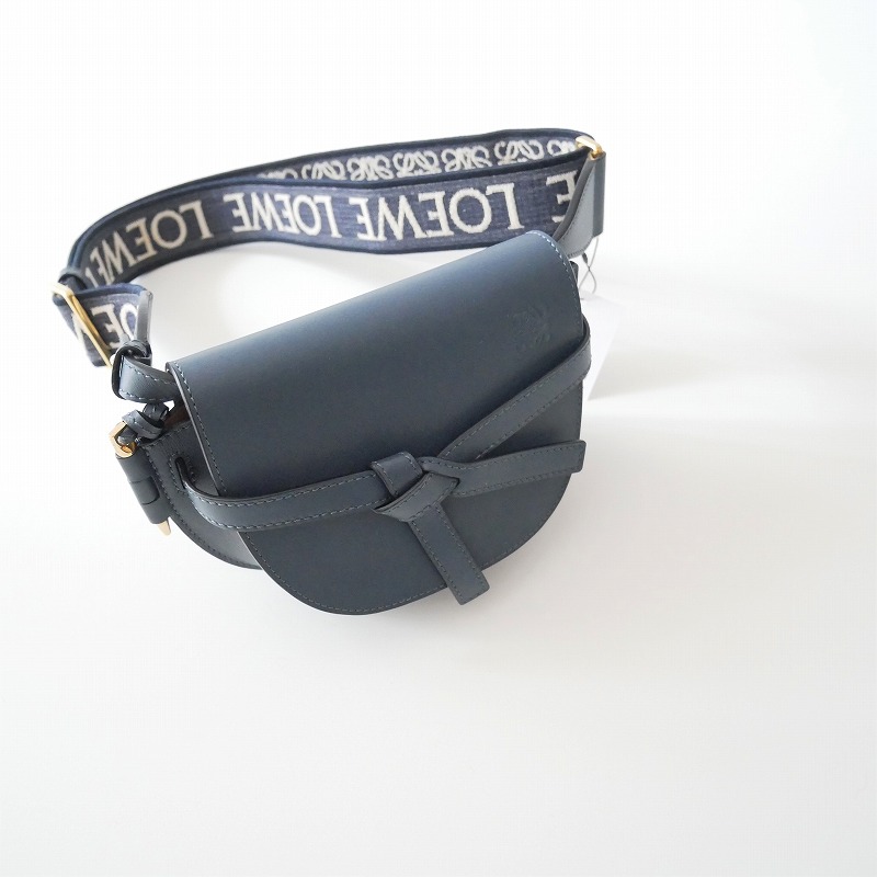 2022 LOEWE ゲートデュアル バッグ ミニ (ソフトカーフ＆ジャカード)