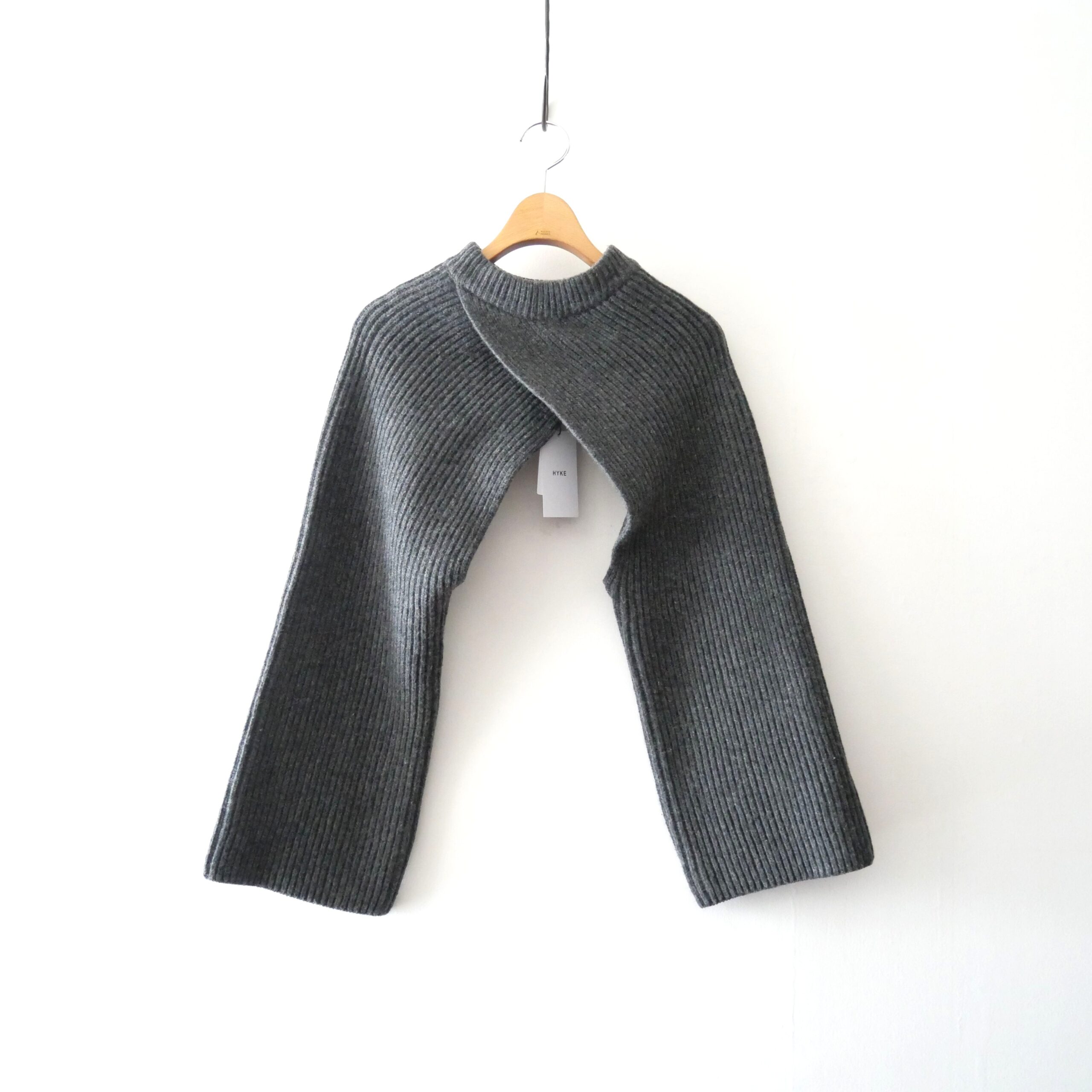 吉祥寺店・買取入荷】25AW HYKE RIBBED KNIT WOOL SHRUG ハイク