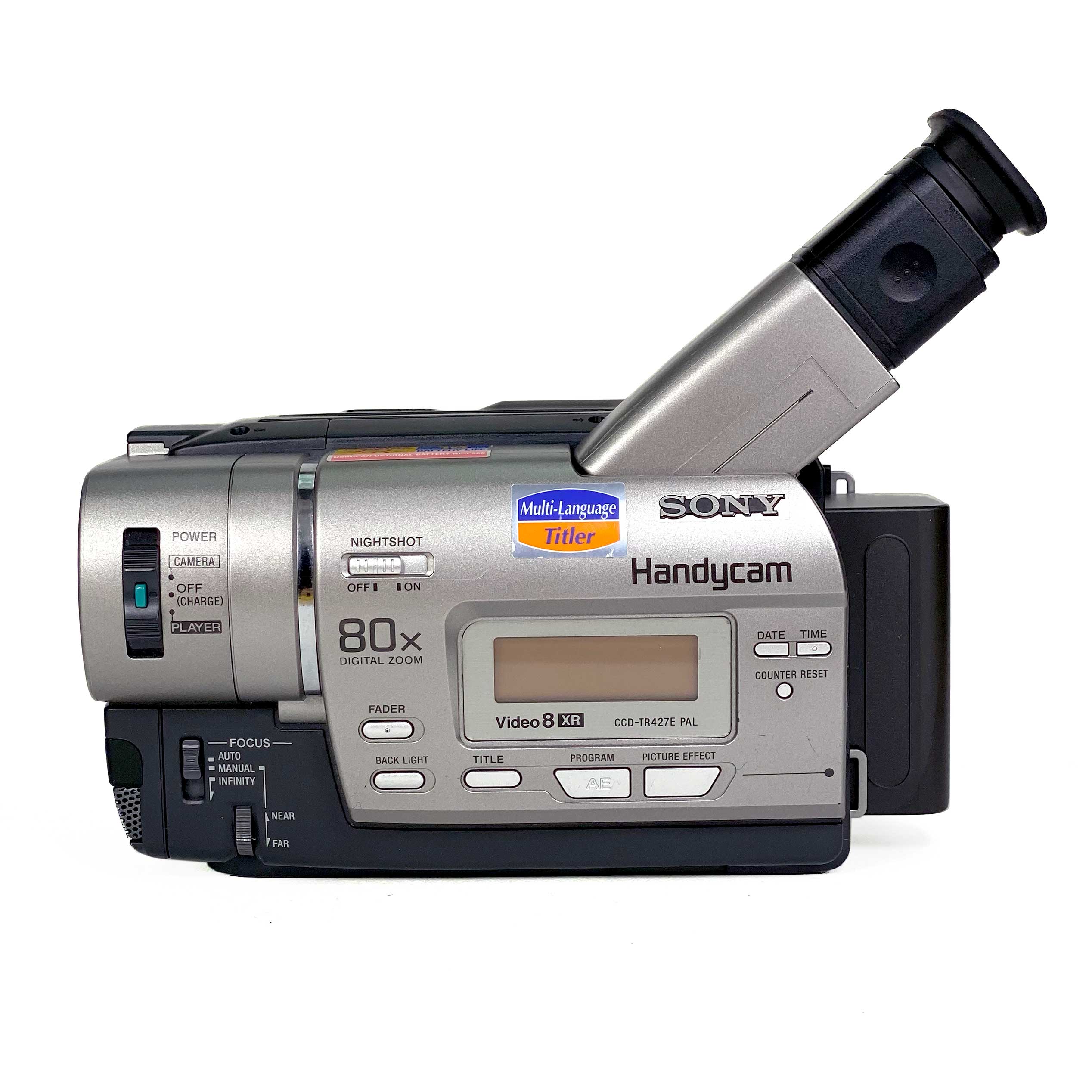Sony Handycam CCD-TR427E Video 8 Camcorder – Retro Camera Shop