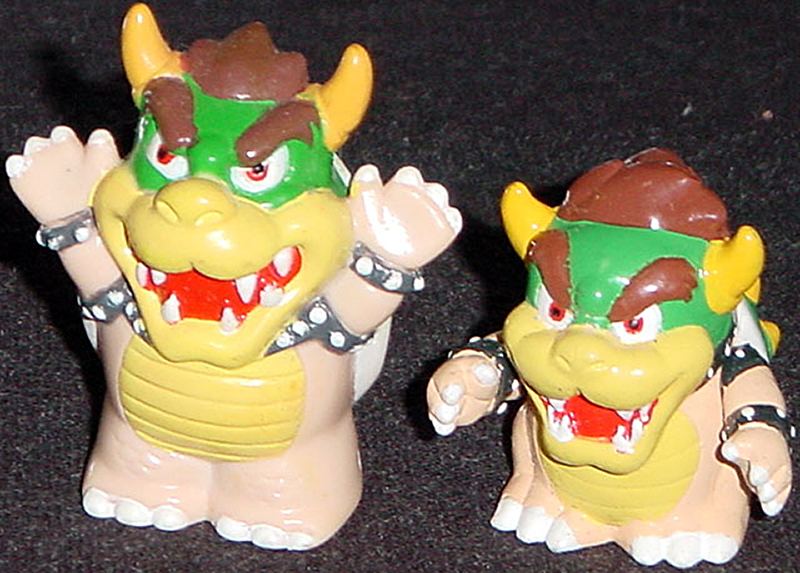 任天堂「スーパーマリオブラザーズ」クッパ指人形/Nintendo