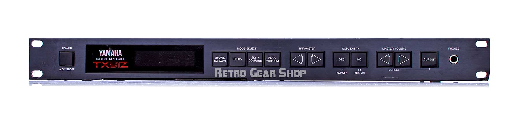Yamaha TX81Z Rackmount FM Tone Generator Vintage Synthesizer