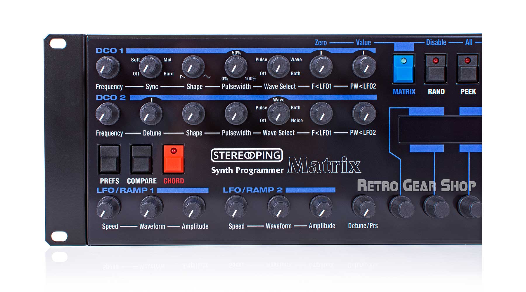 Stereoping Programmer Matrix Midi Controller for Oberheim 1000/6