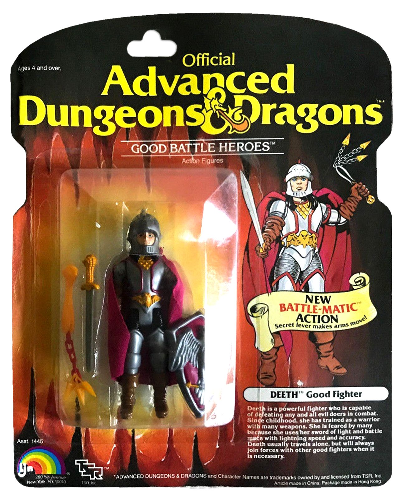 Action Figure – Deeth Advanced Dungeons and Dragons LJN 1984