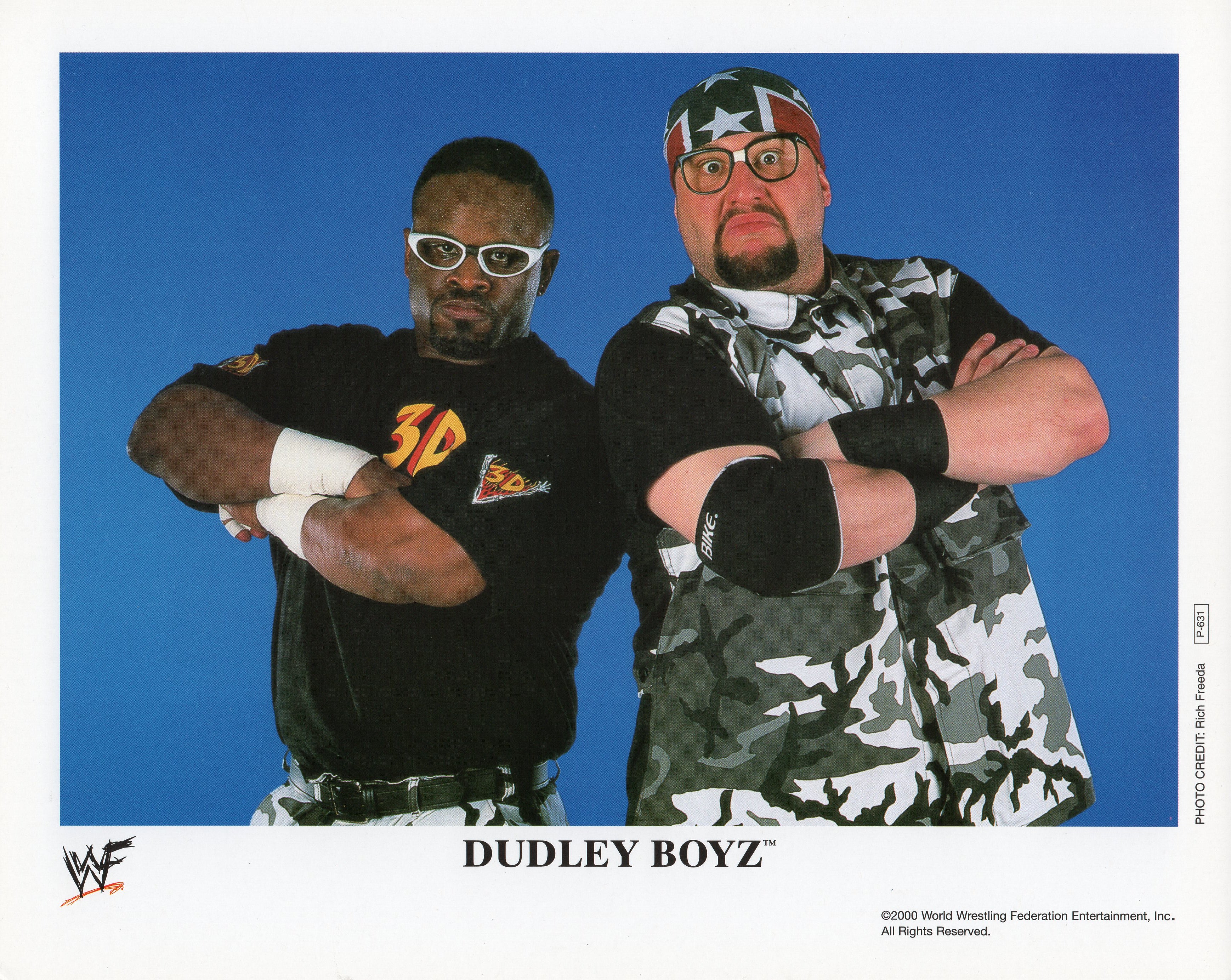 Dudley Boyz D-Von & Bubba Ray WWF Promo Photo – RetroWrestling.com