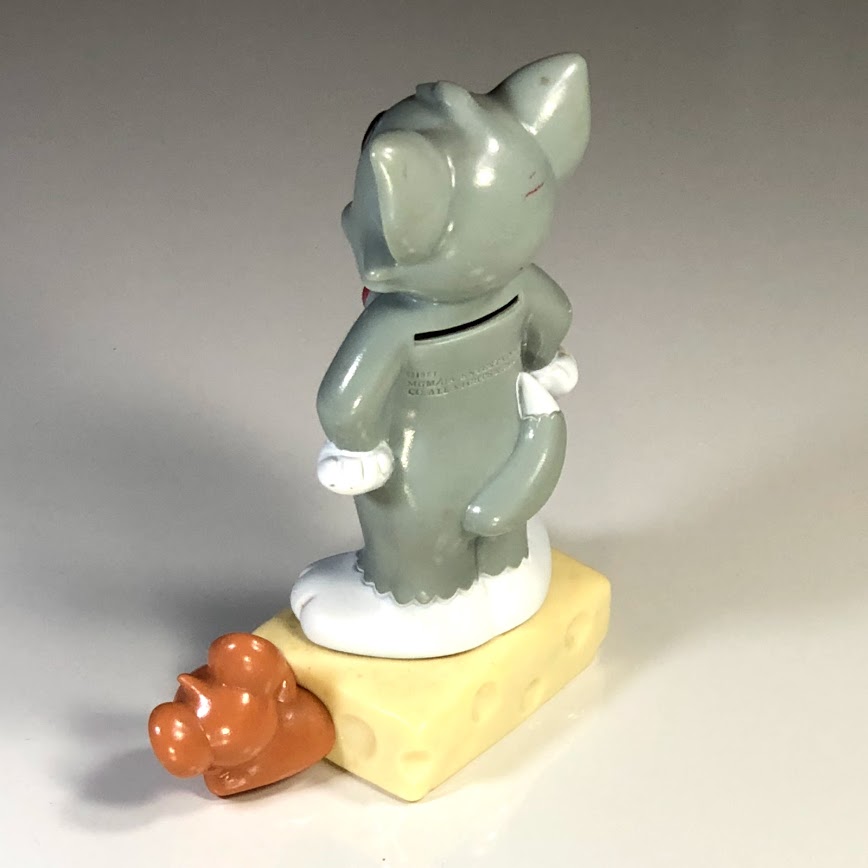 十六銀行トムとジェリーソフビ貯金箱 : 昭和レトロ雑貨通販