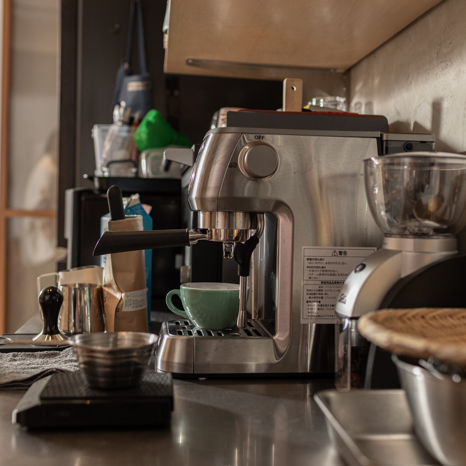 エスプレッソマシン・コンプリートセット｜Solis Barista Perfetta