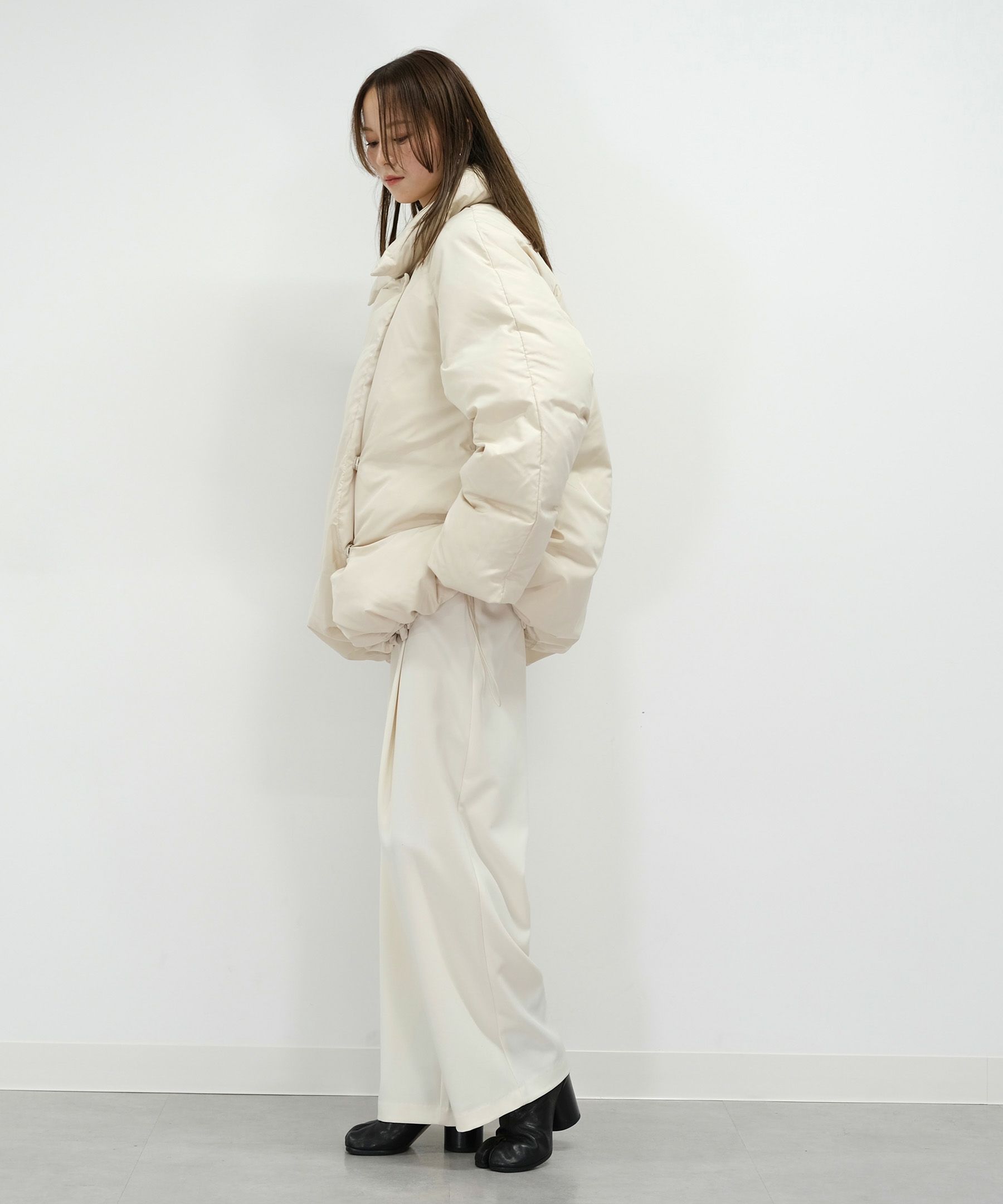 original cocoon middle down coat | Reurie'（レウリィ）