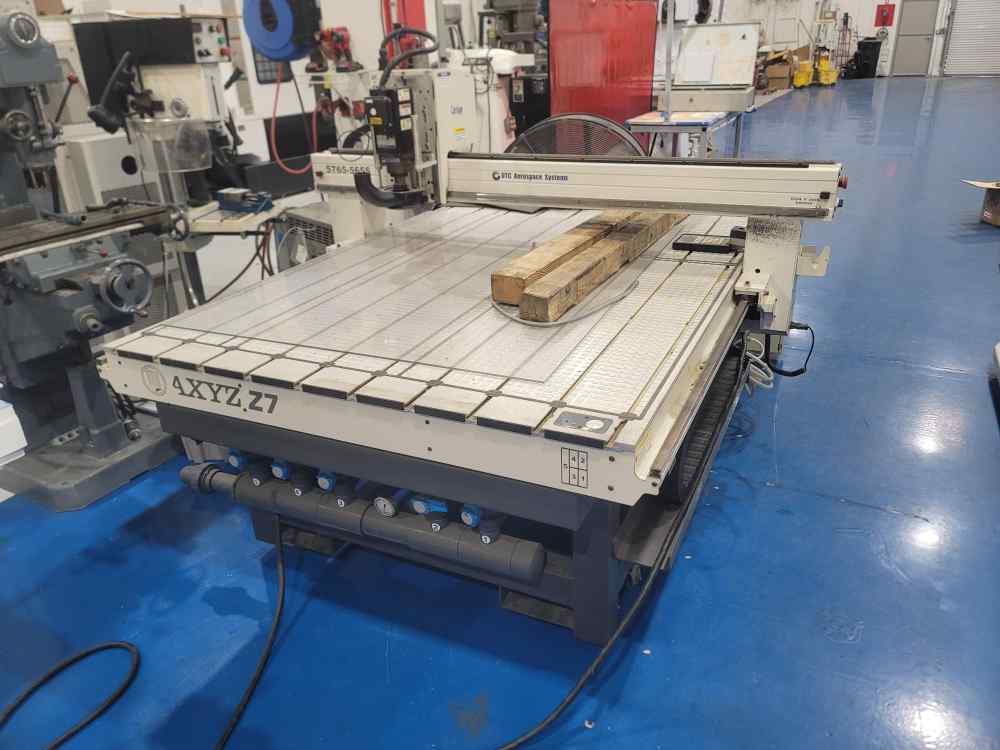 4'x8' AXYZ -Z7 CNC Router - Vacuum Table, 2017 - Revelation Machinery