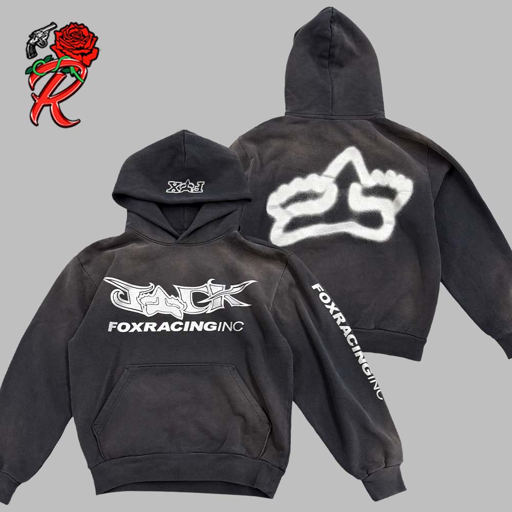 Travis Scott CJ X Fox Racing Hoodie Version I - Reverholic