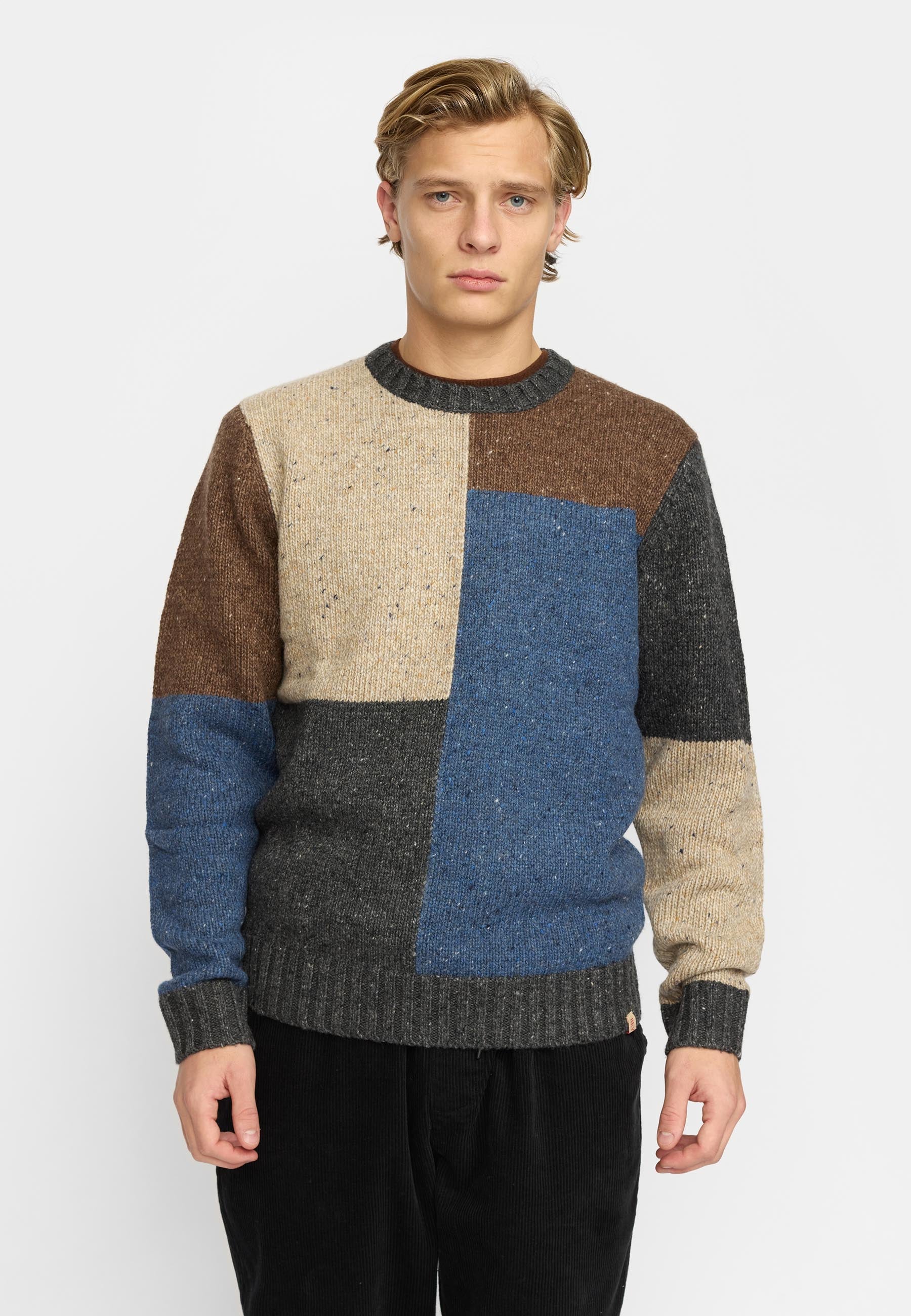 Knit Sweater / 6607 - Blue – Revolution.eu