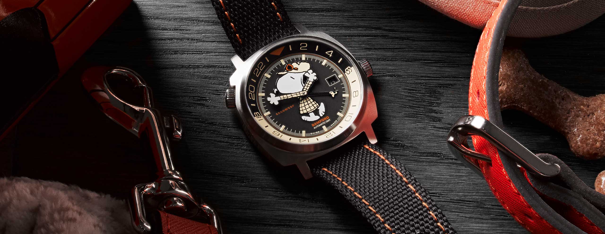 Bamford London GMT “detective snoopy” x Goodwoof