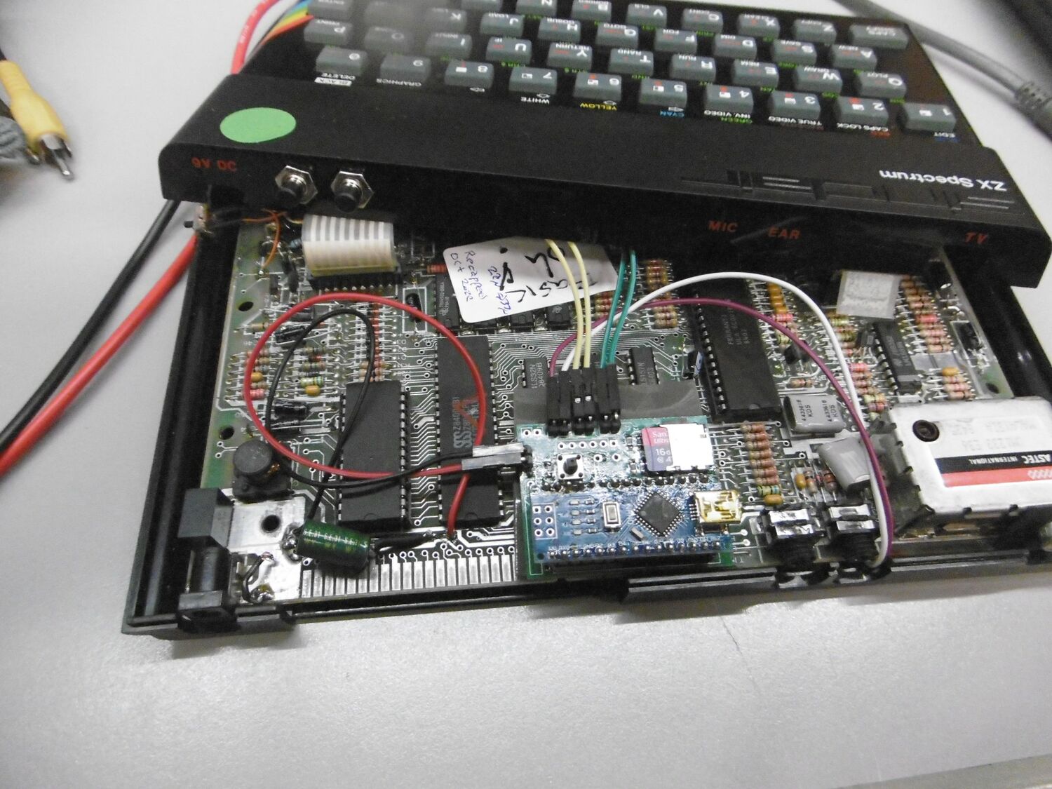 I designed a miniature cassette replacement device useable with my