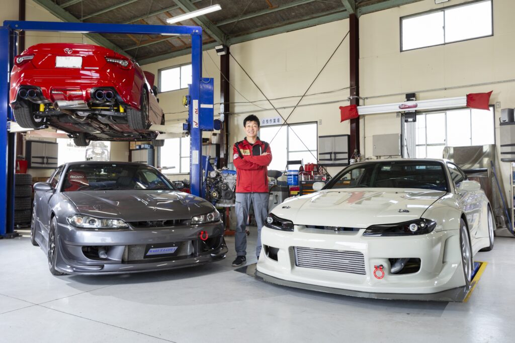 次号の取材中動画】丸田小屋のシルビア＆180SX「リアメンバー加工」と