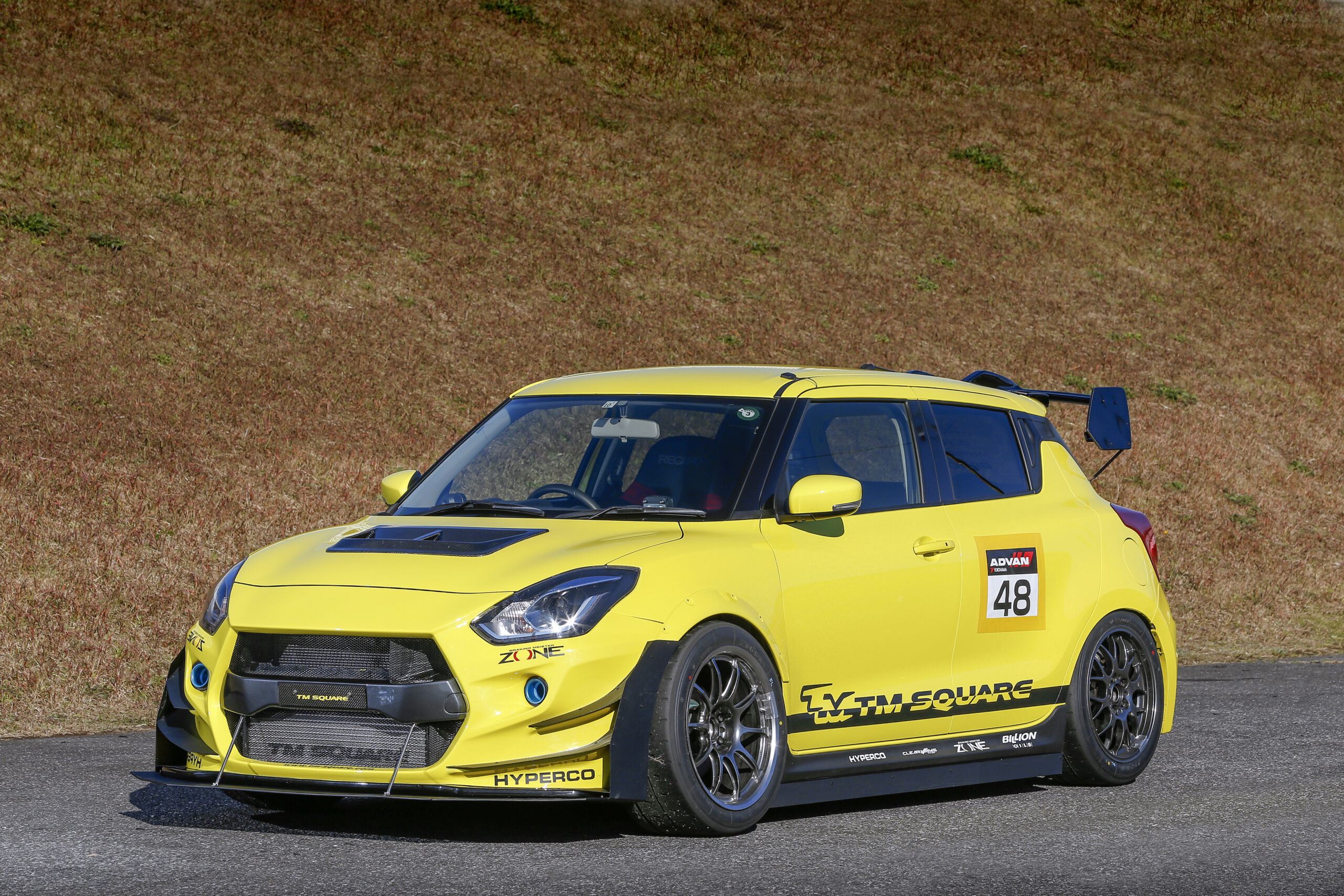 TM-SQUARE ZC33Sスイフトスポーツ 「試作タービンと18インチへ 直前に