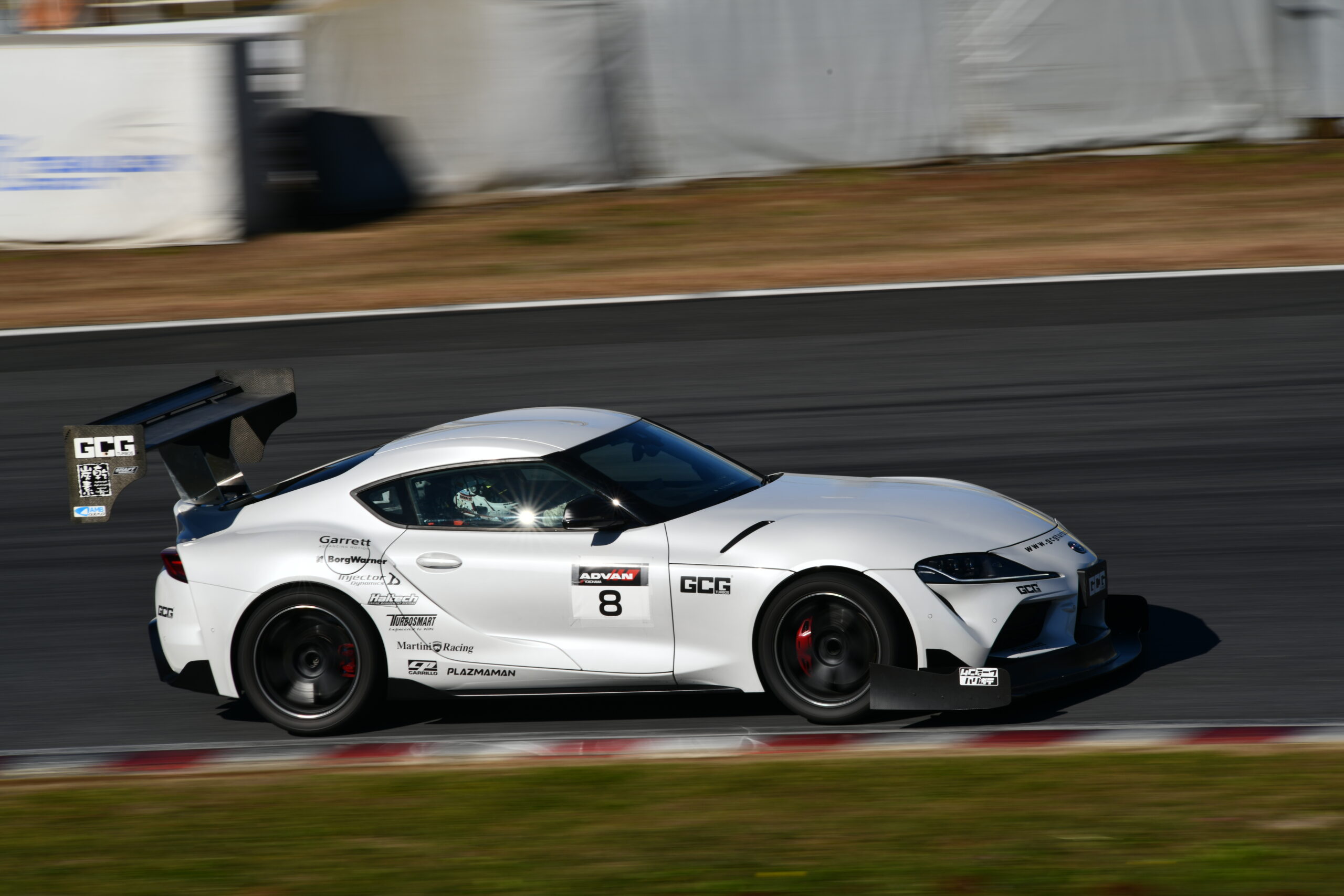 GCGターボ DB42 スープラRZ「巨大な空力パーツで武装したハイフロー