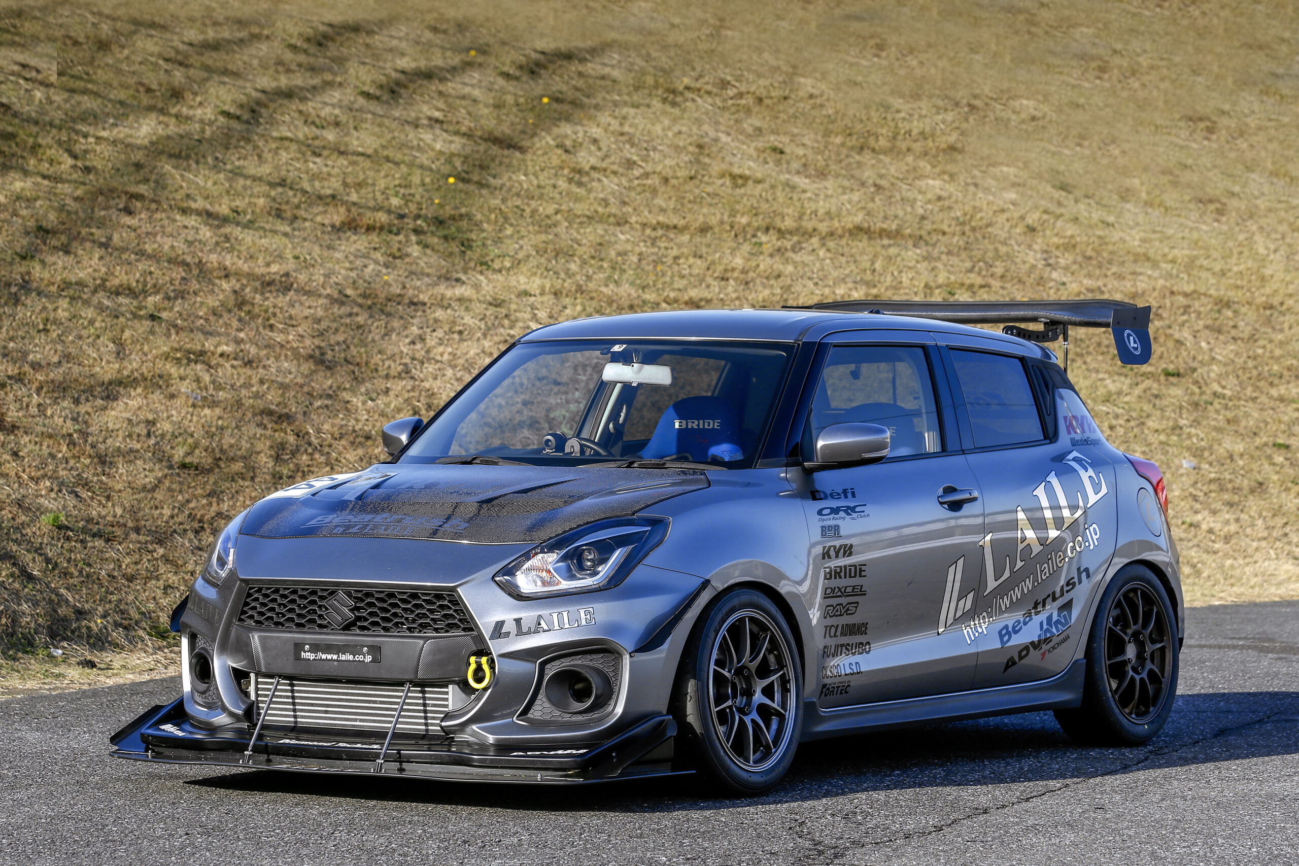 レイル ZC33S スイフトスポーツ「空力を本格化しZC33S最速タイム達成