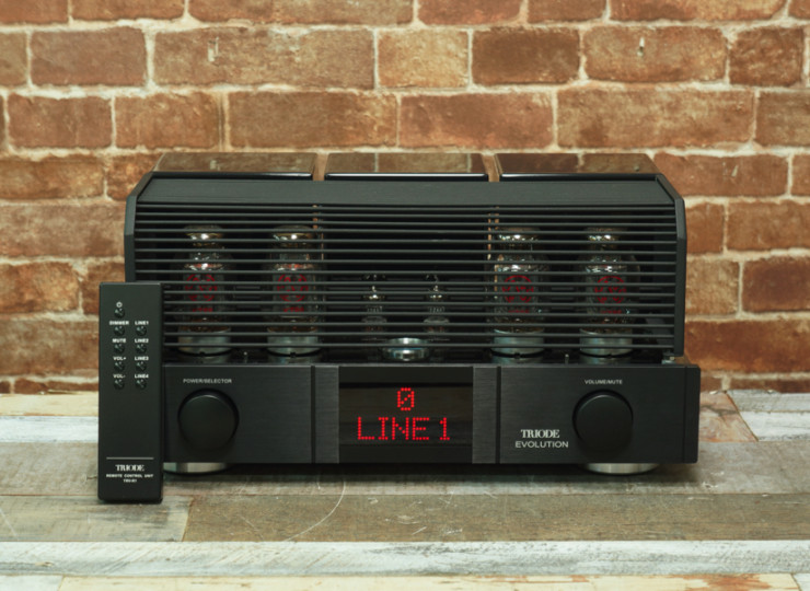 美品］TRIODE EVOLUTION KT88 プリメインアンプ プッシュプル 40W+40W