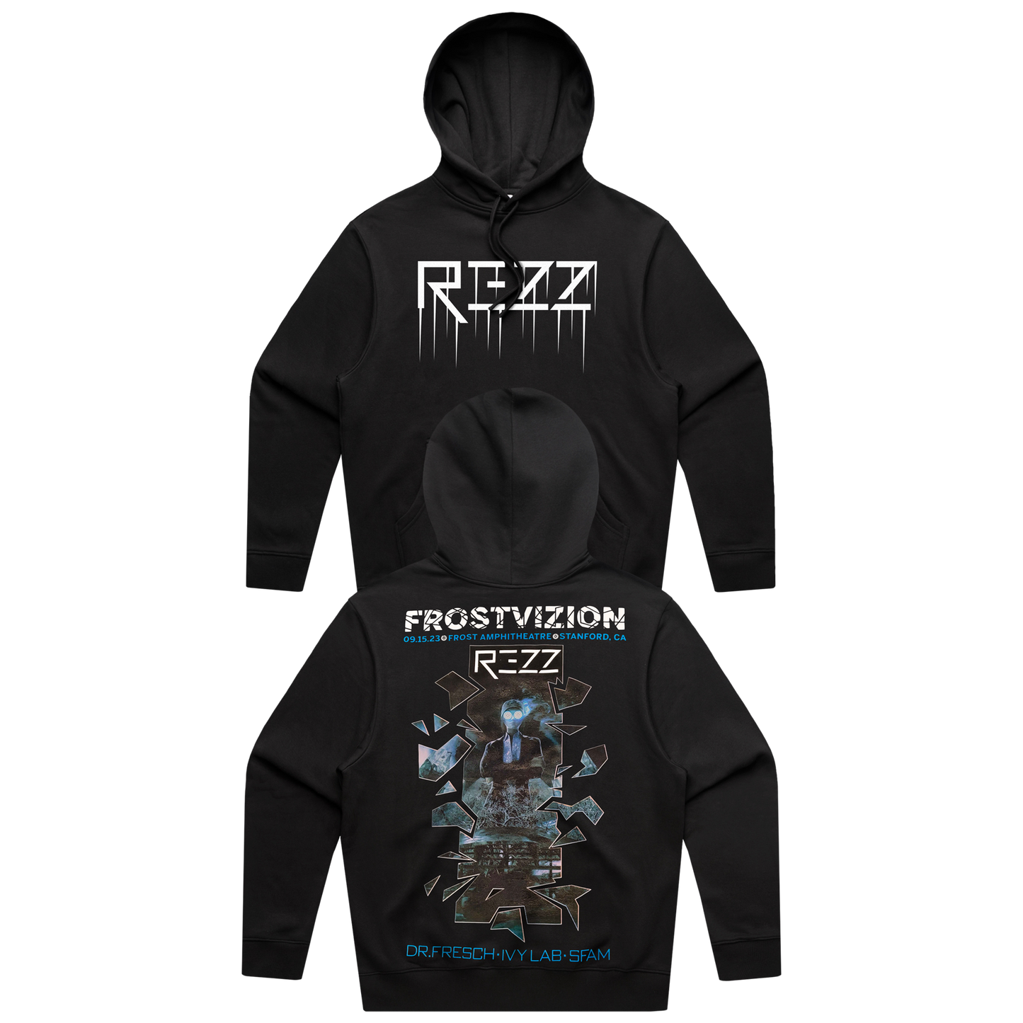 REZZ - FROSTVIZION 23 - Hoodie – Rezz Official Shop
