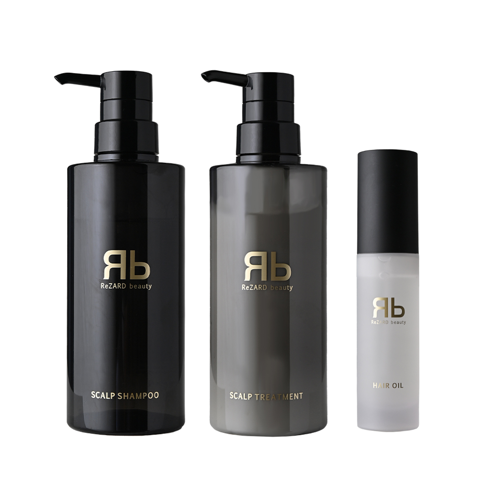 ReZARD beauty シャンプー・リンス・ヘアミルクセット Scalp Set2
