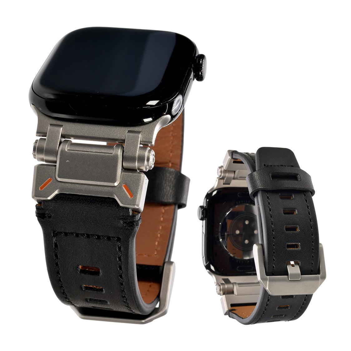 アップルウォッチ バンド 革 高級 メンズ | SOLID 刀 カタナ 古