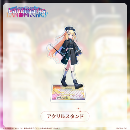 Landmarks EP 3rd『Mock,mock』記念グッズアクリルスタンド – RIOT