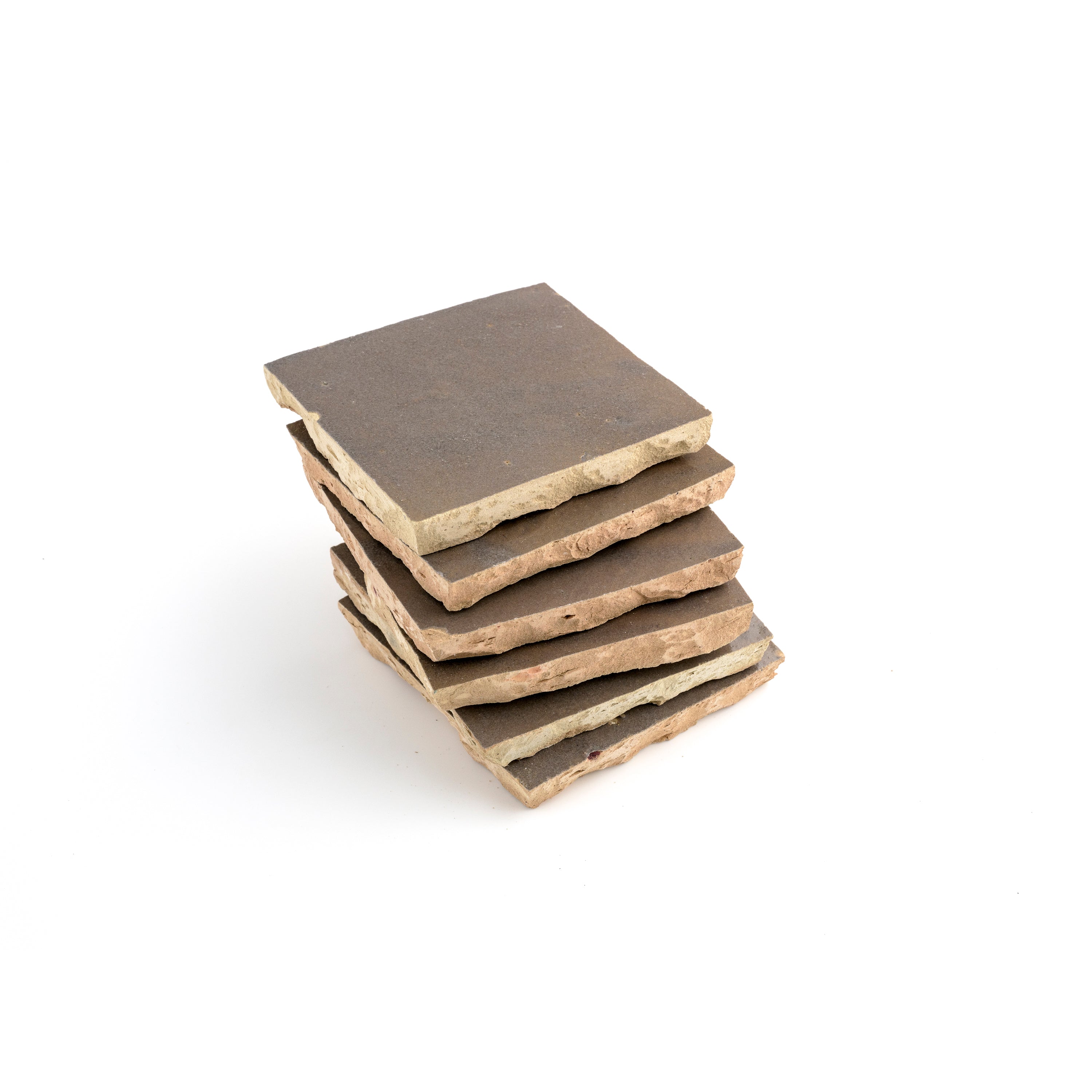 Warm Grey 4x4 Zellige Tile