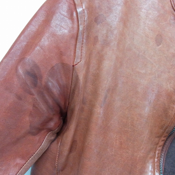 BACKLASH/バックラッシュ ジャパンホースレザーシングルライダース