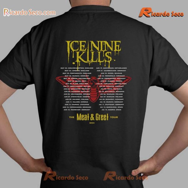 Ice Nine Kills Meat & Greet Tour 2024 T-shirt - Ricardo Seco Shop