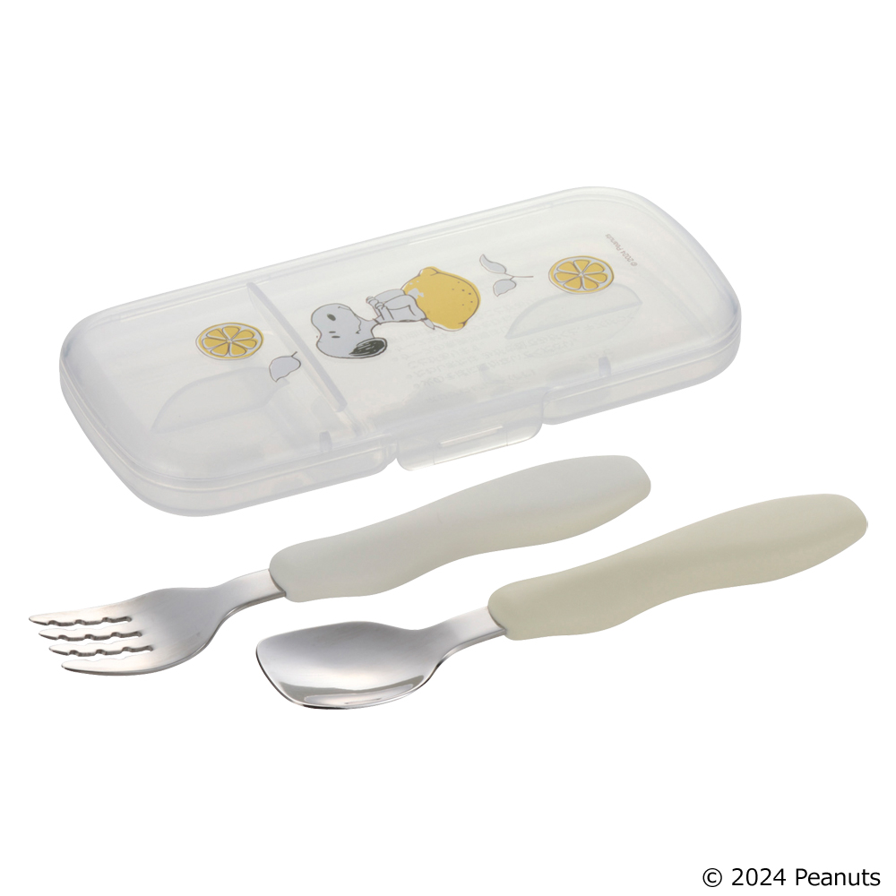ピーナッツ コレクション おはし持ちスプーン・フォーク(ケース付)FS