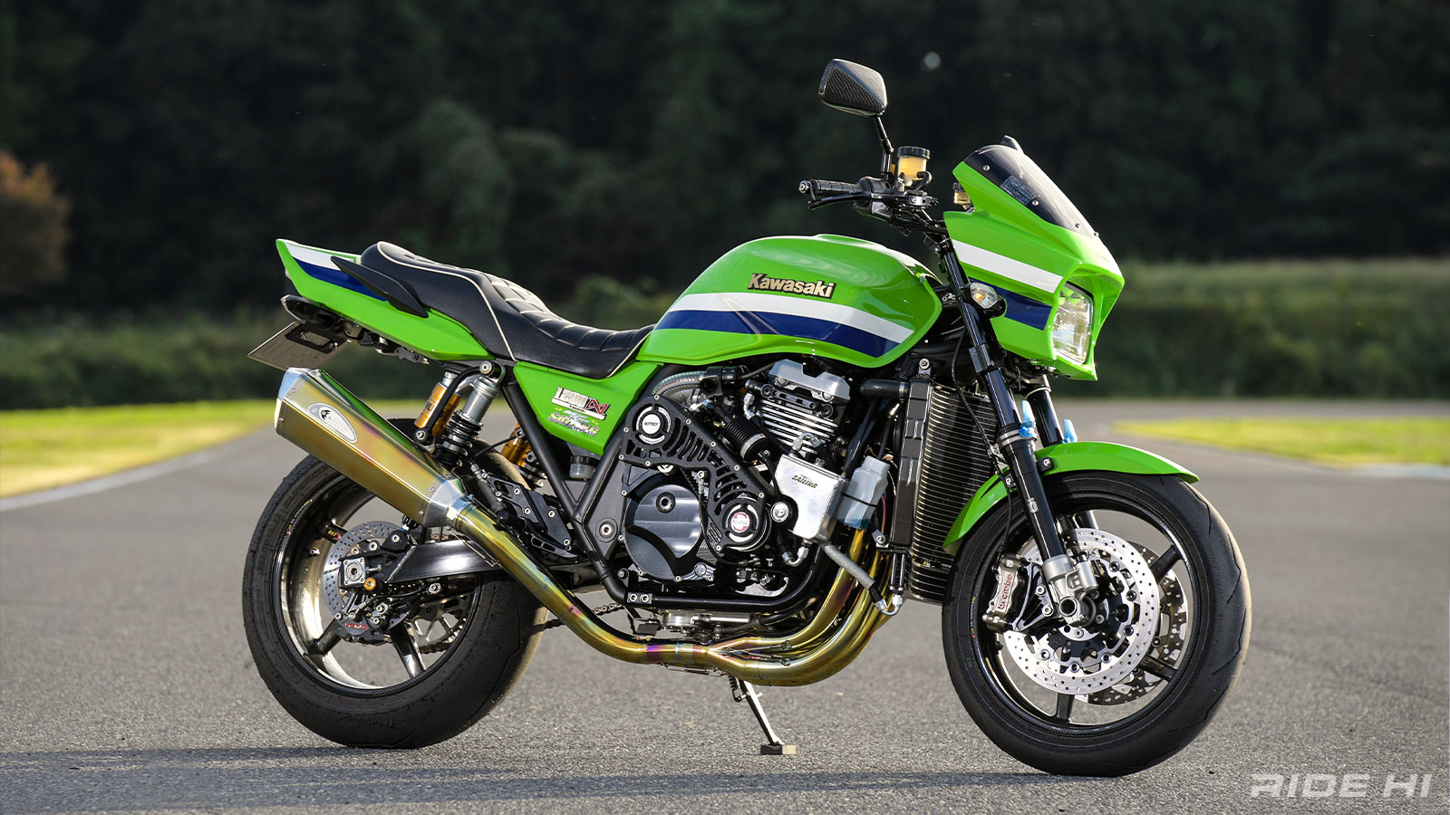 200psオーバーのZRX1200DAEGに試乗！ スーパーチャージャー搭載で