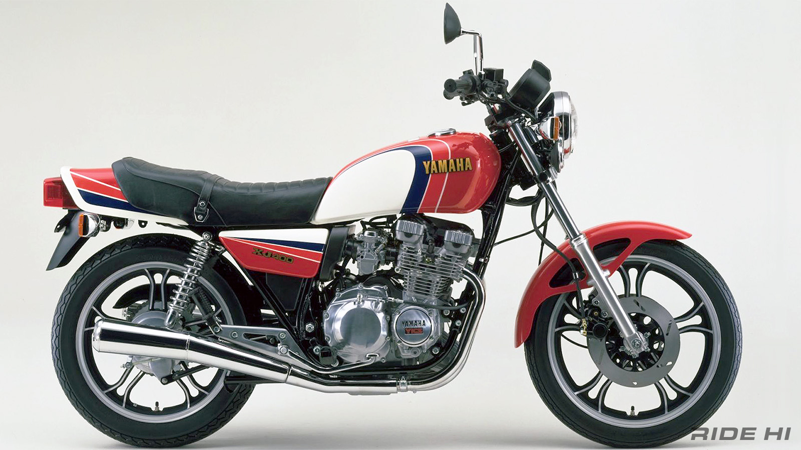 ヤマハ初の400cc4気筒、XJ400は4stではじめての首位！【このバイクに