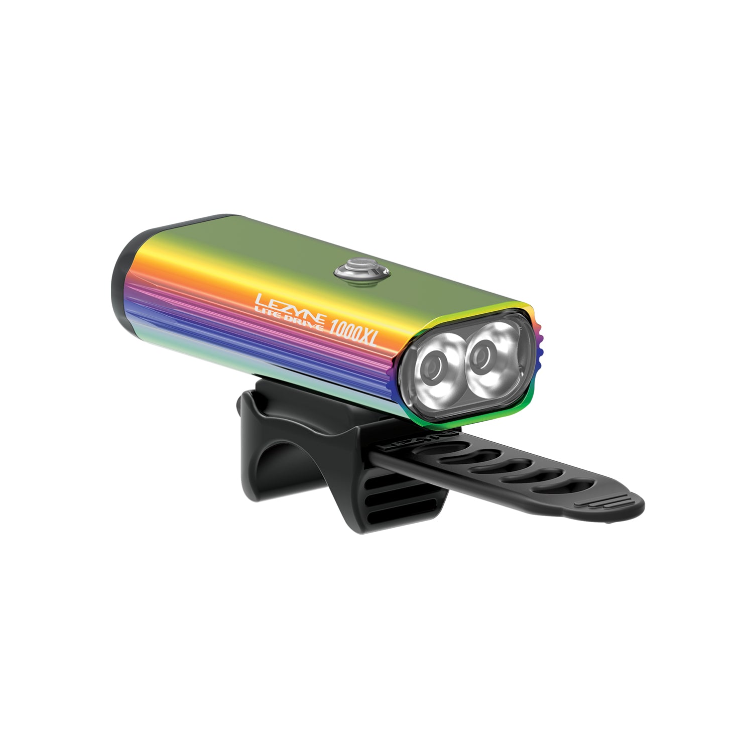 LEZYNE LITE DRIVE 1000XL NEO METALLIC | LED FRONT BIKE LIGHT