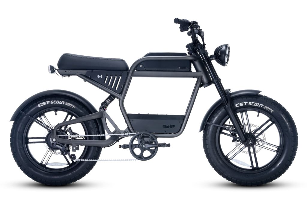 Revv1 DRT Moped-Style Electric Bike | Ride1Up Ebikes