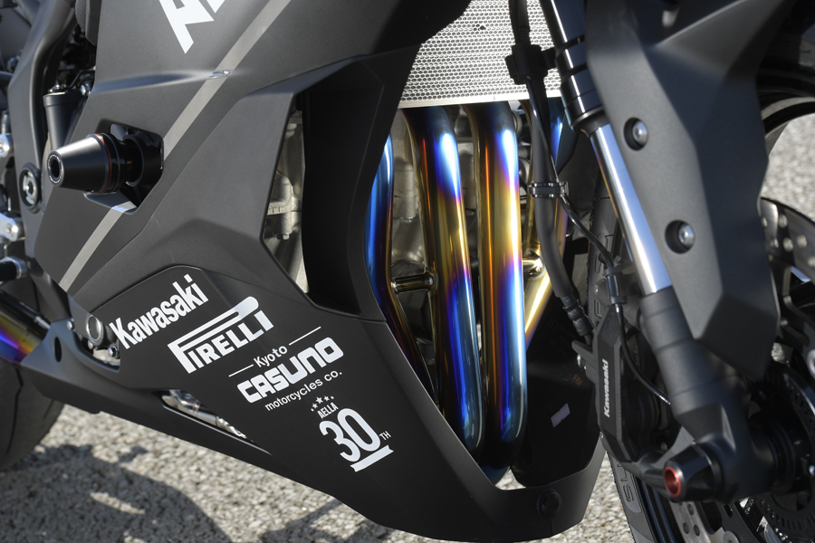 培った技術を国産250ccクラス用に凝縮した新しい提案!! 『AELLA×Ninja