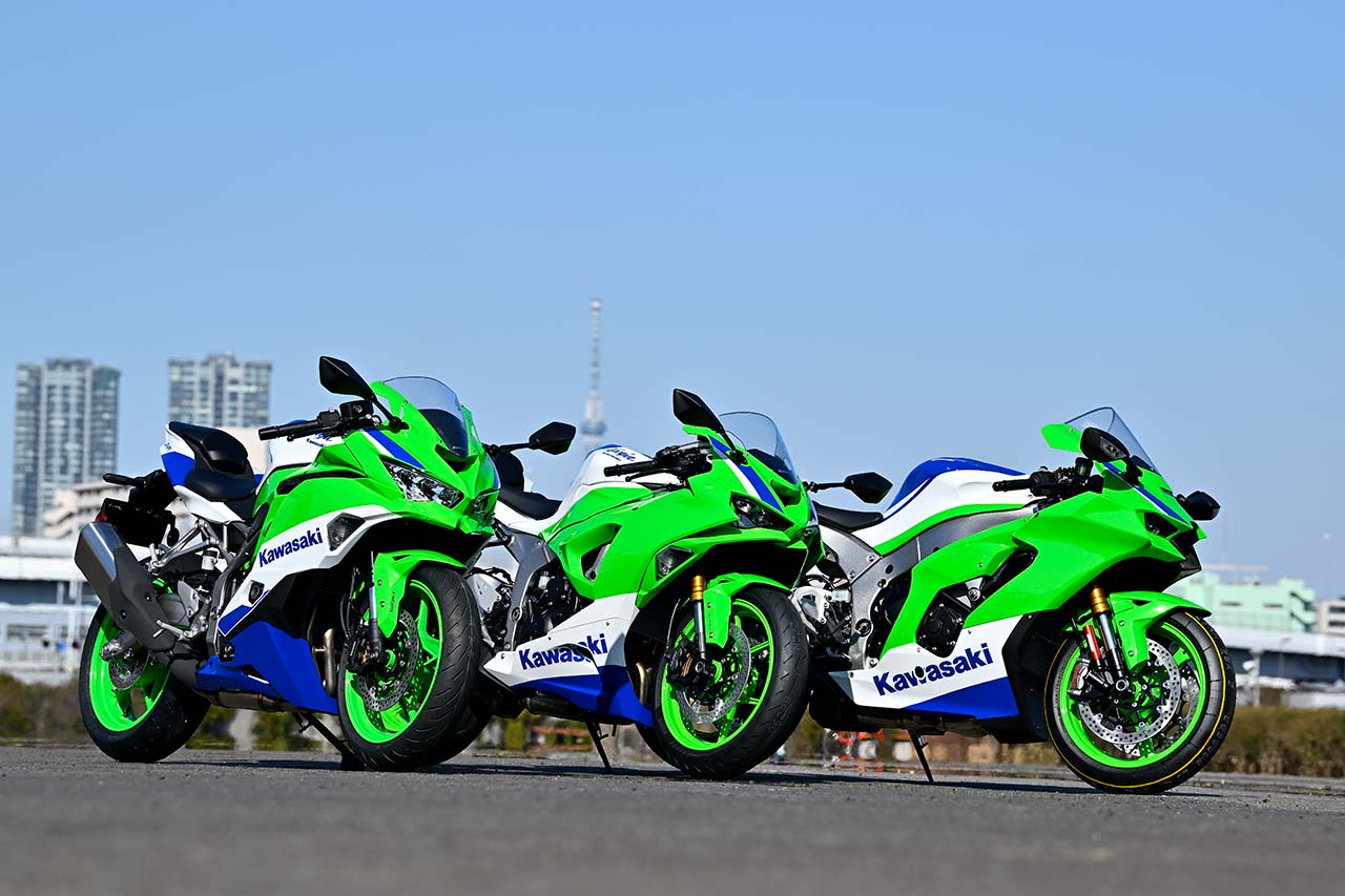 往年の名車カラーが復刻】KAWASAKI 40年間継承されるNinjaブランド