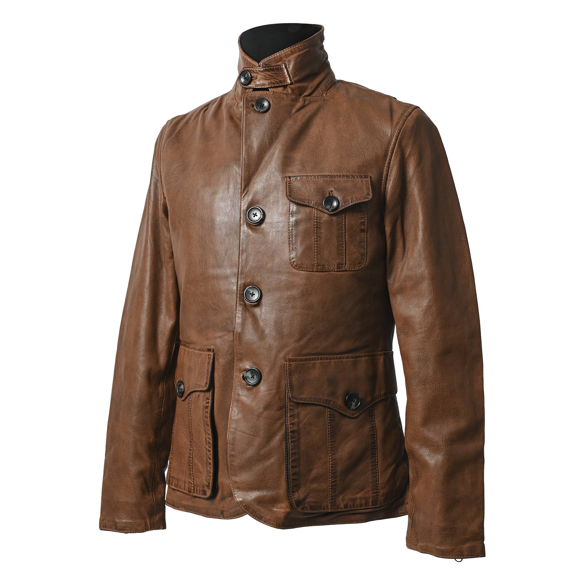 大人の魅力あふれるバイク用ジャケット、紳士に似合う本革テーラード