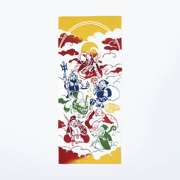 金雲に七福神 – 梨園染オンラインストア