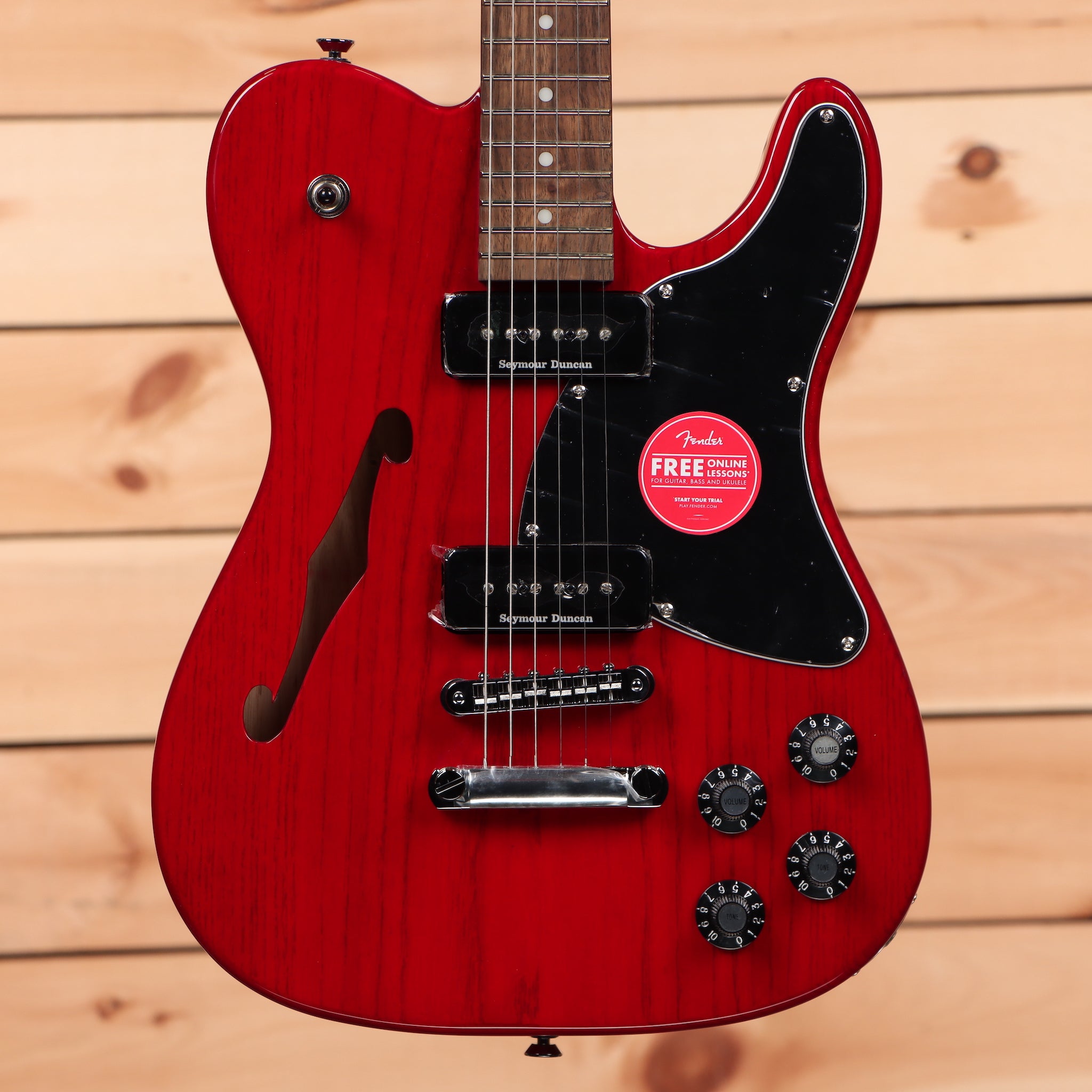 Fender Jim Adkins JA-90 Telecaster Thinline - Crimson Red