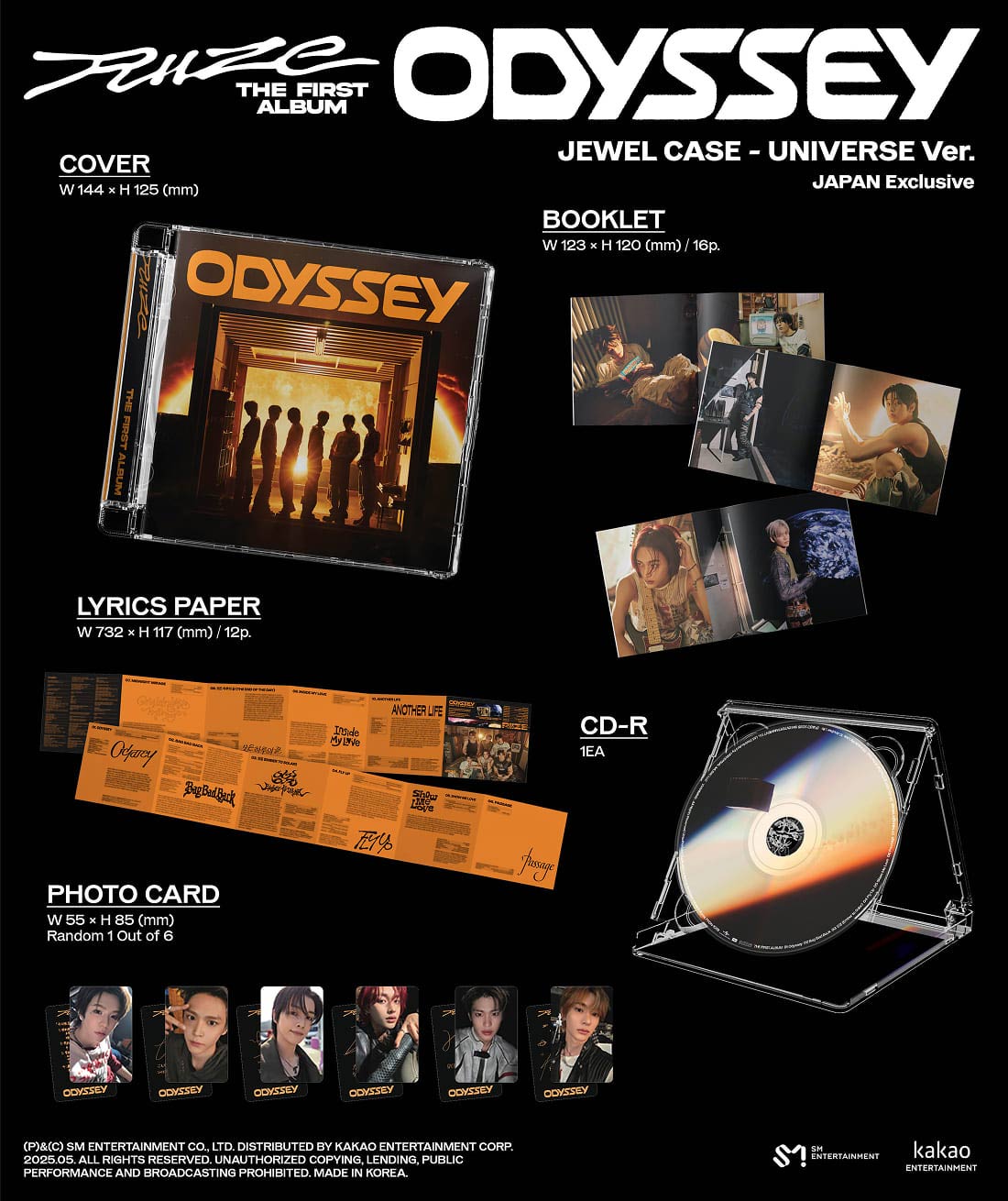 RIIZE The 1st Album ODYSSEY