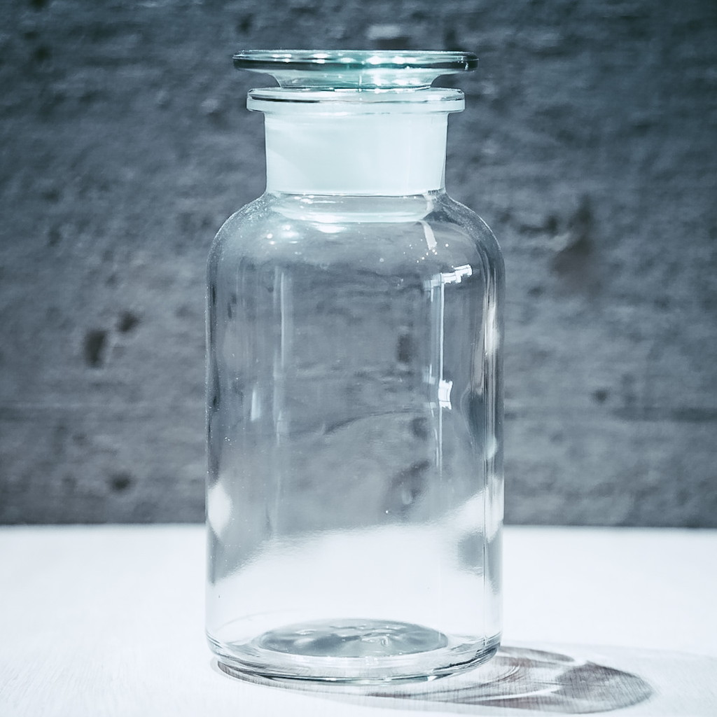 CZ 広口試薬瓶 透明(SJ45/27) 並 500mL | リカシツ ｜ 理化学+