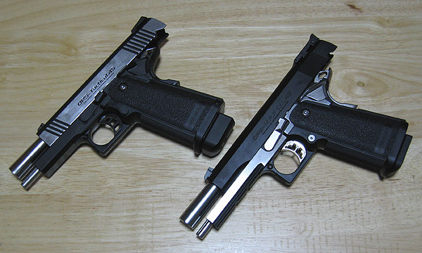 東京マルイ／ハイキャパ カスタム デュアルステンレス｜RIKSGUNS