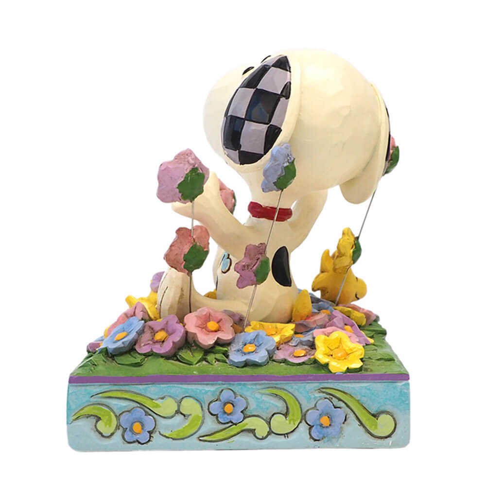 新品雑貨] JIM SHORE ジムショア スヌーピー ウッドストック フラワー