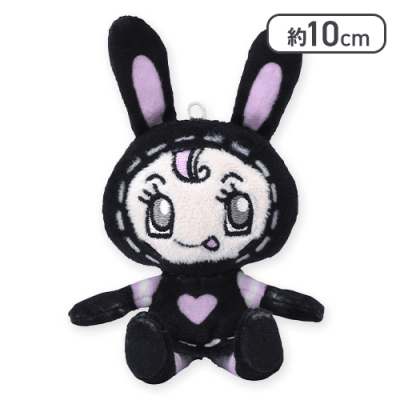 ブラック】ナルミヤキャラクターズ マスコット“ベリエちゃん”Ver.2